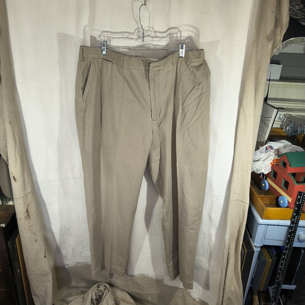 Men's Size 42x32 Classic Tan  Chino Trousers by Ralph Lauren